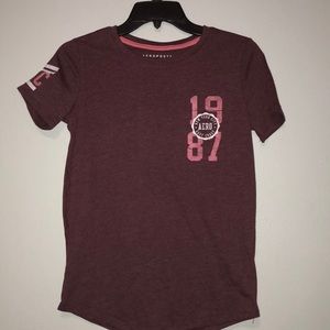 Maroon Aeropostale T-shirt
